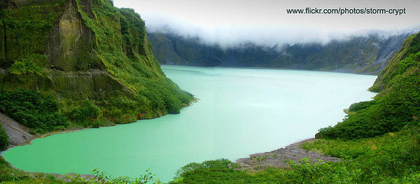 Filipíny - sopka Pinatubo